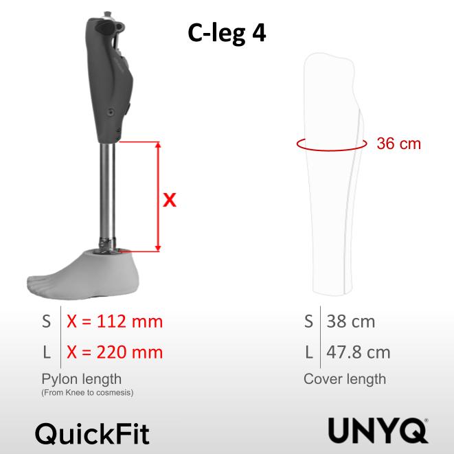 Quick Fit CLEG 4 Length