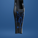 Kai Flex (TF) - Black / Electric Blue